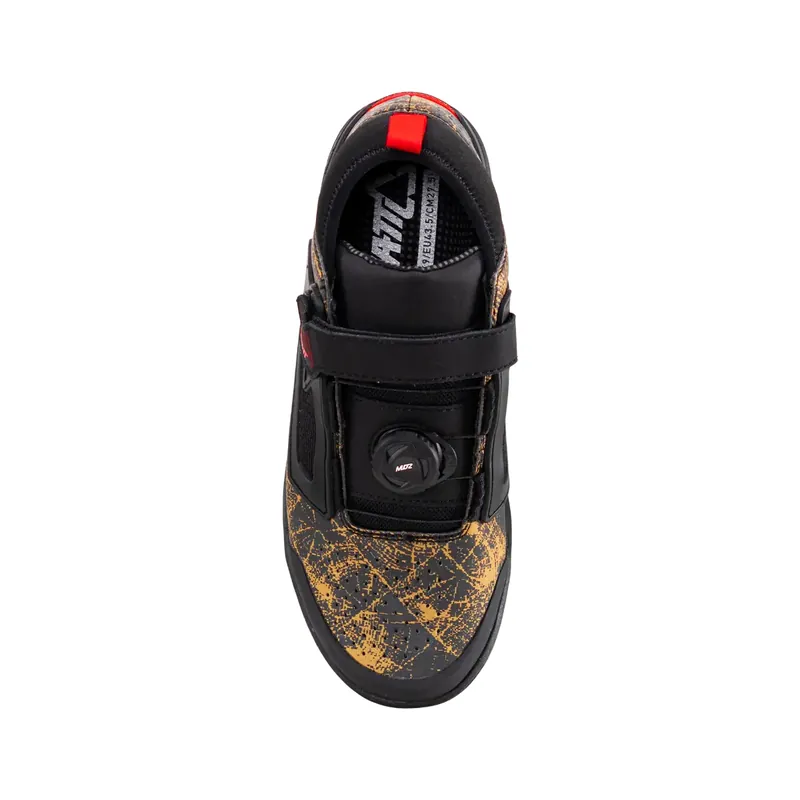 Szybka wysyłka LEATT BUTY ROWEROWE PROFLAT 3.0 TIMBER KOLOR CZARNY/POMARAŃCZOWY ROZMIAR 44
