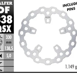 GALFER TARCZA HAMULCOWA PRZÓD HARLEY-DAVIDSON (330X138X5) (CUBIQ) Niska cena