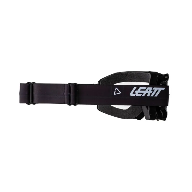 LEATT (NOWOŚĆ 2024) GOGLE VELOCITY 4.5 GOGGLE BLACK LIGHT GREY 58% - KOLOR CZARNY SZYBKA DYMIONE LUSTRO SZARA Rabat