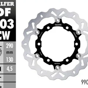 Najlepsza cena GALFER TARCZA HAMULCOWA PRZÓD KAWASAKI NINJA 250R ‘08-‘12, ZX25R ‘20-‘21 (290X130X4,5 MM) ŚRODEK ALUMINIOWY (990 GRAM)