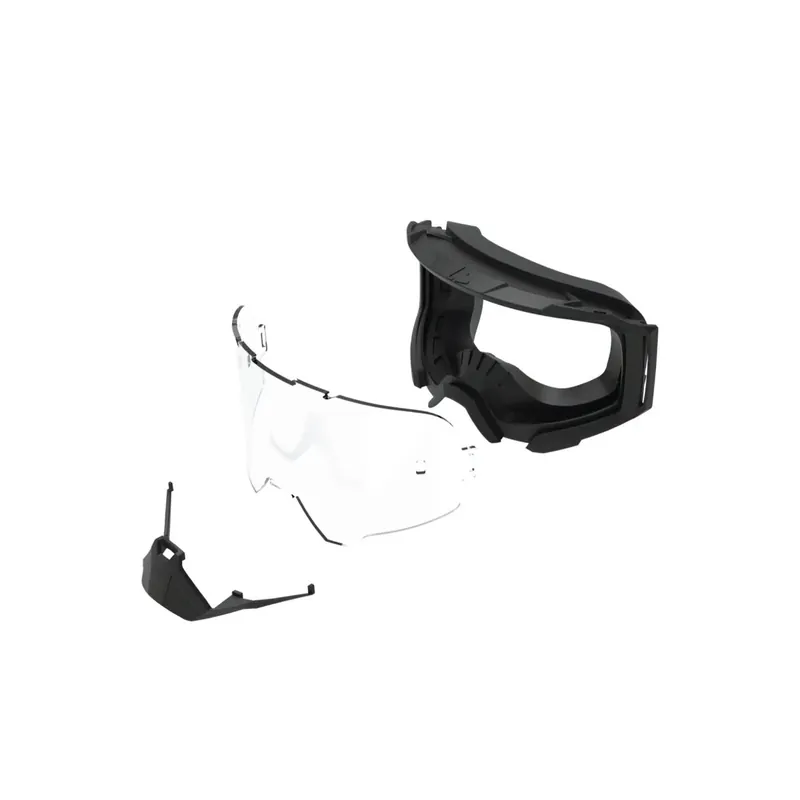 Sprawdź teraz LEATT GOGLE VELOCITY 4.5 IRIZ BLACK SILVER 50% - KOLOR CZARNY/ CZERWONY SZYBKA SREBRNA LUSTRO