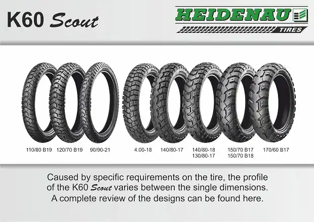 HEIDENAU OPONA 130/80-17 K60 SCOUT 65T TL M/C M+S TYŁ DOT 34/2022 Kup teraz