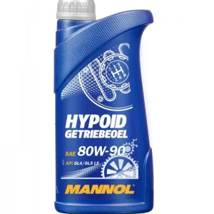 Dodaj do koszyka MANNOL HYPOID GETRIEBEOEL 80W90 API GL4/GL5 LS - OLEJ PRZEKŁADNIOWY MINERALNY 1L (80W-90)