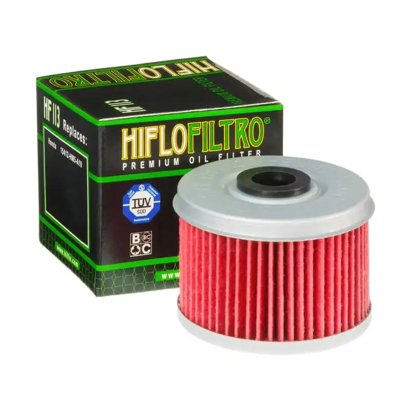 HIFLO FILTR OLEJU HF 113 HONDA TRX 250/300/350/400/450/500 (50) Darmowy zwrot