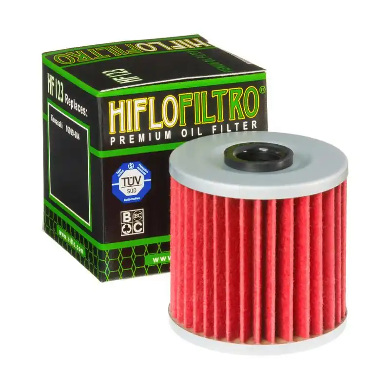Sprawdź teraz HIFLO FILTR OLEJU HF 123 KAWASAKI KLR/KLX/KSF/KEF (50)