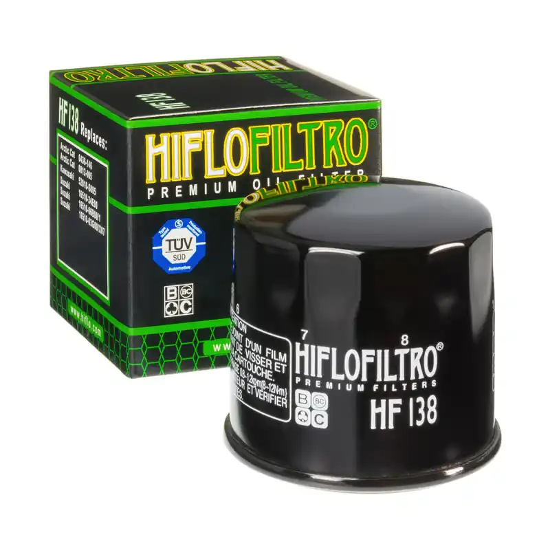 HIFLO FILTR OLEJU HF 138 GSX/GSXR/SV/TL/VZ/VS/DL (50) Popularny