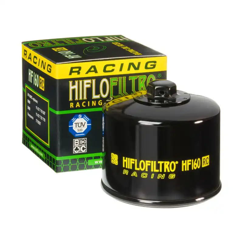 HIFLO FILTR OLEJU HF 160RC RACING BMW K1200/1300, S1000RR, F 650/700/800 GS 07-16 (50) Darmowy zwrot