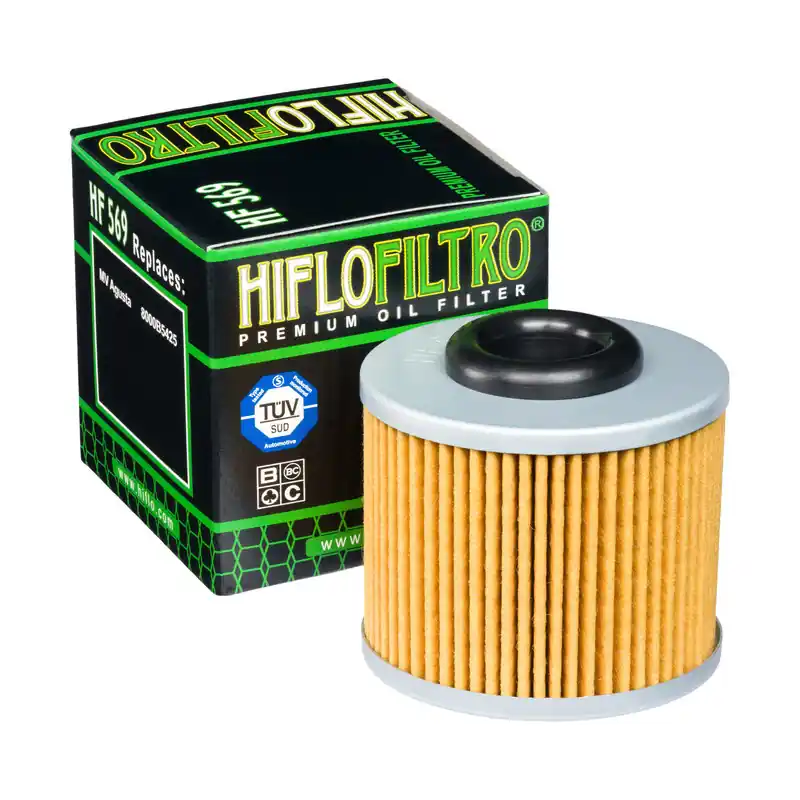Hit sprzedaży HIFLO FILTR OLEJU HF 569 MV AUGUSTA (OEM 8000B5425) (50)