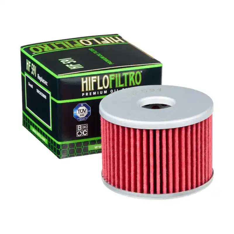 HIFLO FILTR OLEJU HF 591 BENELLI BN 125 ‘17-‘22, TNT 125 ‘17-‘24 (OEM 169124320000) Super okazja