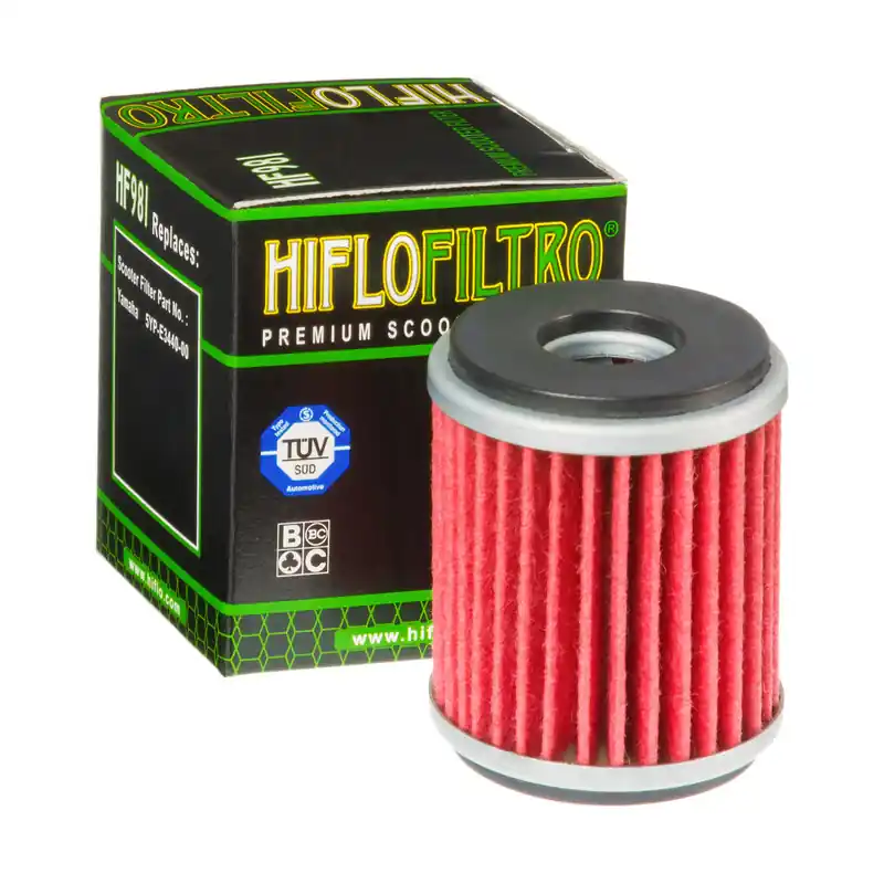 HIFLO FILTR OLEJU HF 981 YAMAHA VP/YP 125 (06-11) (50) Sprawdź teraz