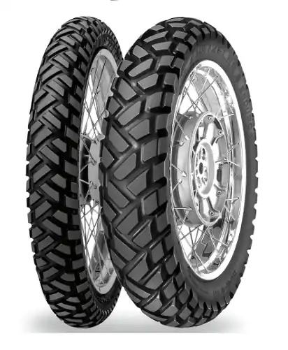 Kup teraz METZELER KOMPLET OPON (0144100) 90/90-21 ENDURO 3 SAHARA (54S) TT 2018 + (0142900) 120/80-18 ENDURO 3 SAHARA (62S) TT 2015