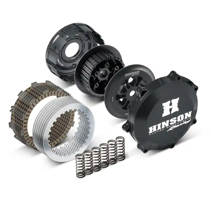Nowy HINSON ZESTAW SPRZĘGŁA YAMAHA YFZ 450 ‘07-‘13; YFZ450R ‘14-‘26 (COMPLETE BILLETPROOF CONVENTIONAL CLUTCH KIT- 6 SPRING)