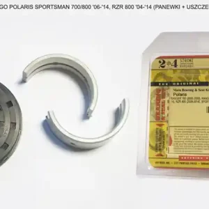 HOT RODS ŁOŻYSKA WAŁU KORBOWEGO POLARIS SPORTSMAN 700/800 ‘06-‘14, RZR 800 ‘04-‘14 (PANEWKI + USZCZELNIACZ) Do wyczerpania zapasów