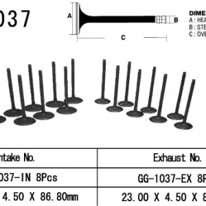 VESRAH ZAWÓR SSĄCY HONDA CBR 900RR ‘98-99‘ (OEM 14711-MW0-000) (1SZT.) (MADE IN JAPAN) Szybka dostawa
