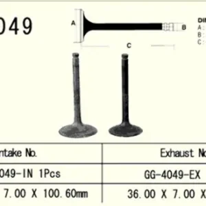 VESRAH ZAWÓR WYDECHOWY KAWASAKI KVF 360 ‘03-‘13 (1 NA POJAZD) (OEM 12005-1326) (1SZT.) (MADE IN JAPAN) Wyjątkowa oferta