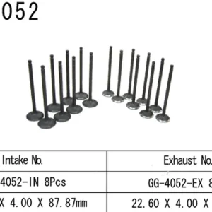 Nowość VESRAH ZAWÓR WYDECHOWY KAWASAKI ZX6RR 04 (ZX600M1) (OEM 12005-0011) (1SZT.) (MADE IN JAPAN)