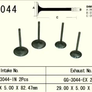 VESRAH ZAWÓR WYDECHOWY SUZUKI DRZ 400 ‘00-‘13, LTZ 400 ‘03-‘13 (2 NA POJAZD) (OEM 12005-S004,12912-29F00) (1SZT.) (MADE IN JAPAN) Zamów teraz