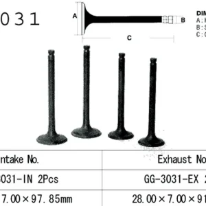 VESRAH ZAWÓR WYDECHOWY SUZUKI LS 650 ‘86-‘09 (OEM 12912-24B01) (1SZT.) (MADE IN JAPAN) Kup teraz
