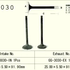 Kup online VESRAH ZAWÓR WYDECHOWY SUZUKI LT 160 ‘89-‘03 (1 NA POJAZD) (OEM 12912-02C00) (1SZT.) (MADE IN JAPAN)