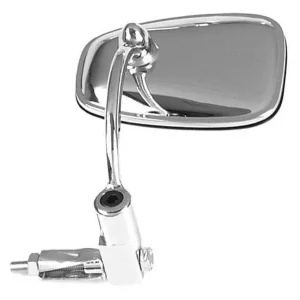 Rabat V PARTS (VICMA) LUSTERKO UNIWERSALNE, KOLOR CHROMOWANY, MONTOWANE W KOŃCÓWKI KIEROWNICY 22,2MM (E189CR)