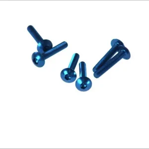V PARTS (VICMA) ZESTAW ŚRUB OWIEWKI M5X30 (6SZT.) KOLOR NIEBIESKI (IMBUSOWA PŁASKA)(TA530AZ) Ekspresowa dostawa