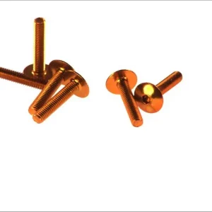 V PARTS (VICMA) ZESTAW ŚRUB OWIEWKI M6X30 (6SZT.) KOLOR ZŁOTY (IMBUSOWA PŁASKA)(TA630G) Wyprzedaż