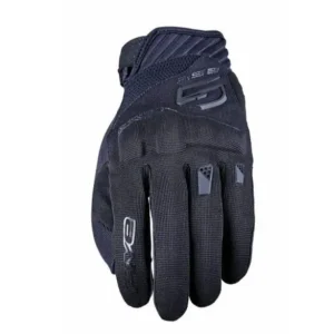 Bestseller FIVE GLOVES RĘKAWICE TEKSTYLNE GLOBE EVO KOLOR CZARNY ROZMIAR 8 (S)