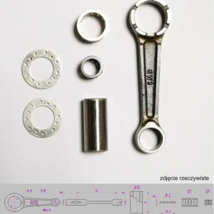 Łatwy zwrot FLYWAY (PLATT) KORBOWÓD HONDA MTX 80 / MBX 80 (WODA) (84-52-727)