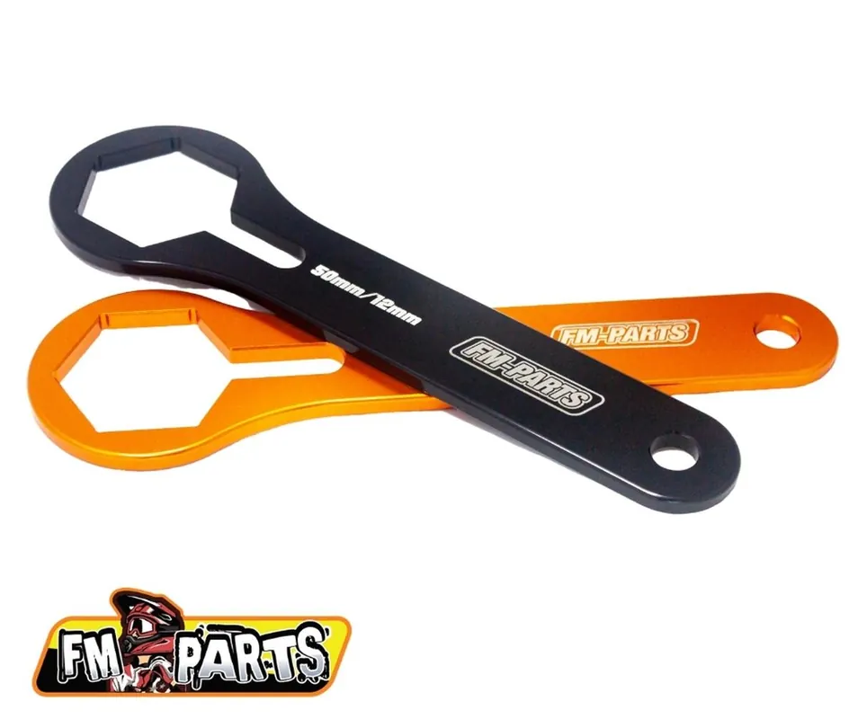 FM-PARTS KLUCZ DO SERWISU ZAWIESZEŃ PRZEDNICH WP SZEŚCIOKĄTNY 50MM DO ROZKRĘCANIA GÓRNYCH NAKRĘTEK AMORTYZATORA KTM, HUSQVARNA KOLOR CZARNY Oferta limitowana