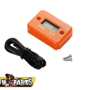 FM-PARTS LICZNIK MOTOGODZIN INDUKCYJNY WODOODPORNY KOLOR POMARAŃCZOWY (EL) Kup teraz