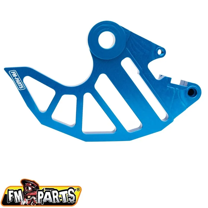 FM-PARTS OSŁONA ALUMINIOWA TARCZY HAMULCOWEJ TYLNEJ KTM / HUSQVARNA / GAS GAS ‘24-‘25 KOLOR NIEBIESKI Promocja