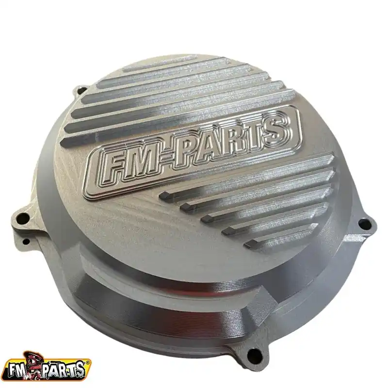 FM-PARTS POKRYWA SPRZEGŁA (DEKIEL) WZMACNIANA CNC 6082 ALUMINIUM BETA RR 250/300 ‘20-‘23; X-TRAINER 250/300 ‘20-‘25 KOLOR SREBRNY Szybka wysyłka