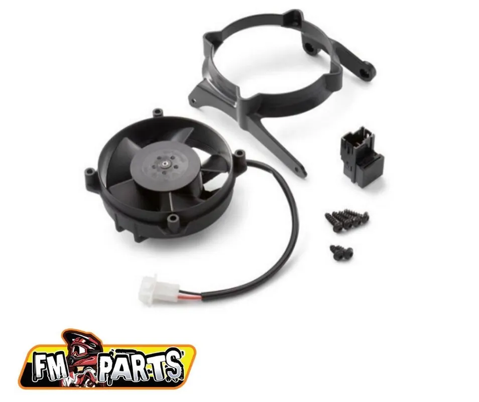 FM-PARTS ZESTAW WENTYLATORA CHŁODNICY KOMPLETNY PASUJE DO KTM / HUSQVARNA ‘18-‘23 Tani
