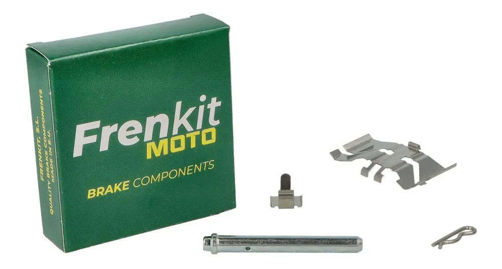 FRENKIT MOTO 2026/05 ZESTAW BLASZEK USTALAJĄCYCH, TRZPIENI I ZABEZPIECZEŃ ZACISKU HAMULCOWEGO TOKICO PRZÓD KAWASAKI ER 6 N / F ‘05-‘11, NINJA 650 ‘11-‘20, VERSYS 650 ‘07-‘13, VN 1500 ‘98-‘03, VN 900 ‘06-‘13 Tani