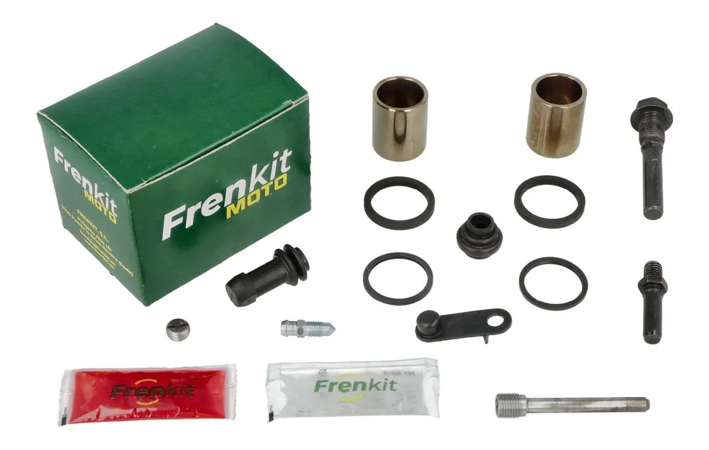 Tylko do końca tygodnia FRENKIT MOTO 2026/05 ZESTAW NAPRAWCZY ZACISKU HAMULCOWEGO (KOMPLETNY / SUPERKIT) NISSIN (TŁOCZEK FI 27MM) TYŁ BMW C 650 GT / SPORT ‘11-‘15, HONDA FJS 400 SILVER WING ‘06-‘08, FSC 600 SILVER WING ‘03-‘13, VFR 750 F ‘88-‘99