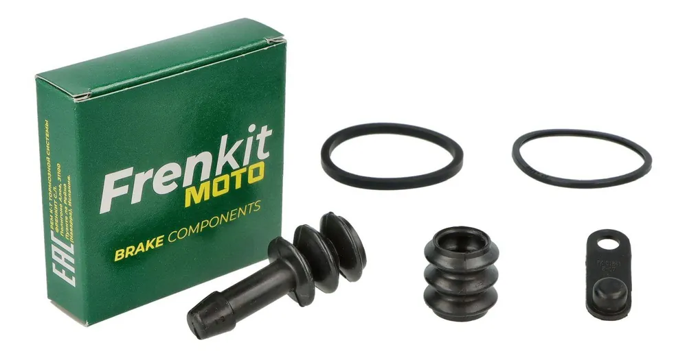 FRENKIT MOTO 2026/05 ZESTAW NAPRAWCZY ZACISKU HAMULCOWEGO TOKICO (USZCZELNIACZE TŁOCZKA FI 43MM) PRZÓD KAWASAKI EN 500 ‘90-‘03, GPZ 1000 ‘86-‘89, GPZ 600 R ‘85-‘89, GTR 1000 ‘86-‘03, VN 800 ‘94-‘99 Łatwy zwrot