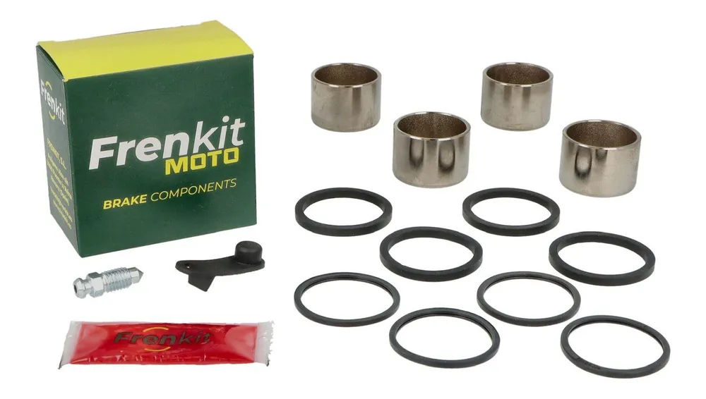 FRENKIT MOTO 2026/05 ZESTAW NAPRAWCZY ZACISKU HAMULCOWEGO (USZCZELNIENIA + TŁOCZKI) NISSIN (TŁOCZEK FI 27 / 30MM) PRZÓD HONDA CB 600 F HORNET ‘02-‘10, CB 900 HORNET ‘02-‘05, CBR 900 RR FIREBLADE ‘92-‘99 Bezpieczne zakupy
