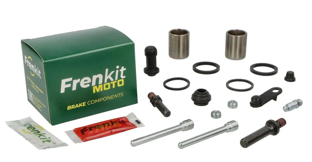 Dostępne od ręki FRENKIT MOTO 2026/05 ZESTAW NAPRAWCZY ZACISKU HAMULCOWEGO (KOMPLETNY / SUPERKIT) NISSIN (TŁOCZEK FI 25MM) PRZÓD HONDA CB 50 J ‘78-‘81, CMX 250 REBEL ‘96-‘01, NS1 50 ‘91-‘98, VT 125 C SHADOW ‘99-‘08, XL 125 V VARADERO ‘01-‘12