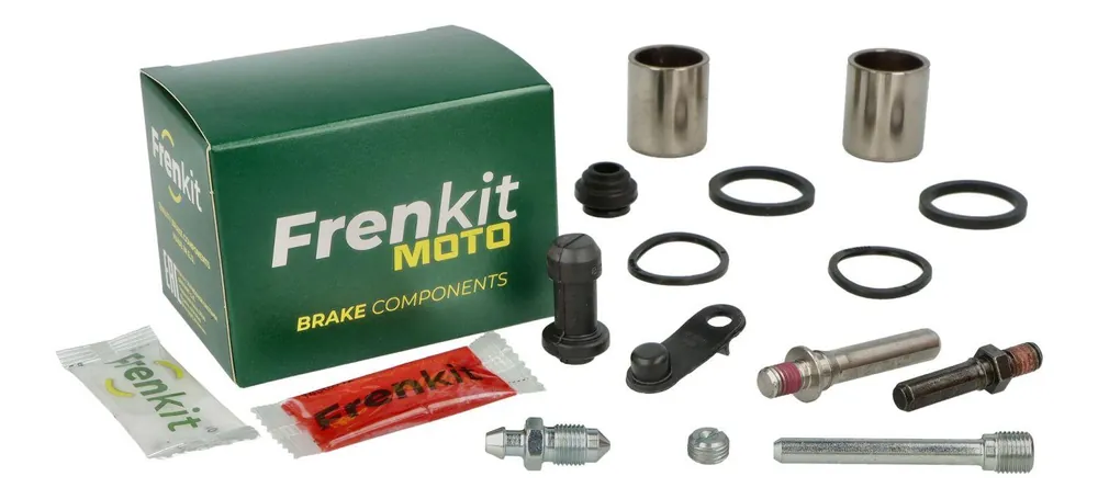 FRENKIT MOTO 2026/05 ZESTAW NAPRAWCZY ZACISKU HAMULCOWEGO (KOMPLETNY / SUPERKIT) NISSIN (TŁOCZEK FI 27MM) PRZÓD HONDA CB 250 NIGHTHAWK ‘92-‘94, CB 600 F HORNET ‘98-‘03, CBR 1000 F ‘89-‘00, GL 1500 GOLD WING ‘88-‘01 Bezpieczna płatność