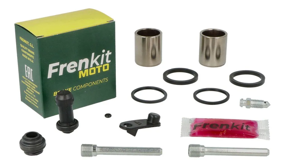 FRENKIT MOTO 2026/05 ZESTAW NAPRAWCZY ZACISKU HAMULCOWEGO (KOMPLETNY / SUPERKIT) NISSIN (TŁOCZEK FI 27MM) PRZÓD KAWASAKI ELIMINATOR 1000 ‘87-‘88, NINJA 250 R ‘08-‘12, NINJA 300 ‘13-‘17 Wybór klientów