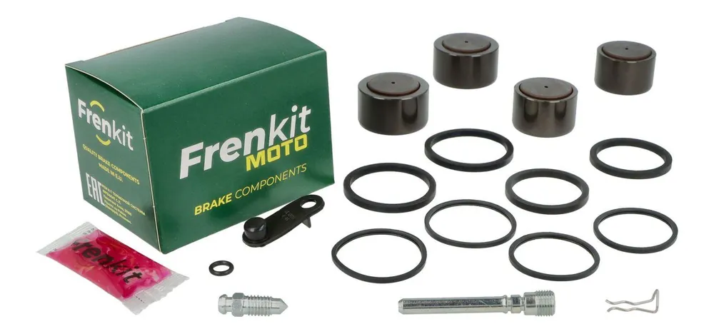 FRENKIT MOTO 2026/05 ZESTAW NAPRAWCZY ZACISKU HAMULCOWEGO (KOMPLETNY / SUPERKIT) BREMBO (TŁOCZEK FI 32 / 36MM) PRZÓD BMW HP2 ‘06-‘08, K 1200 GT ‘02-‘08, K 1200 RS ‘96-‘05, R 1150 GS / ADVENTURE ‘98-‘05, R 1200 GS / ADVENTURE ‘04-‘13 Hit sprzedaży