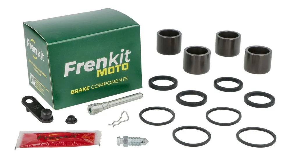 Ekspresowa dostawa FRENKIT MOTO 2026/05 ZESTAW NAPRAWCZY ZACISKU HAMULCOWEGO (KOMPLETNY / SUPERKIT) BYBRE (TŁOCZEK FI 28MM) PRZÓD KTM DUKE 125 ‘11-‘20, DUKE 250 ‘15-‘18, DUKE 390 ‘13-‘18, RC 125 / 200 / 250 / 390 ‘14-‘18