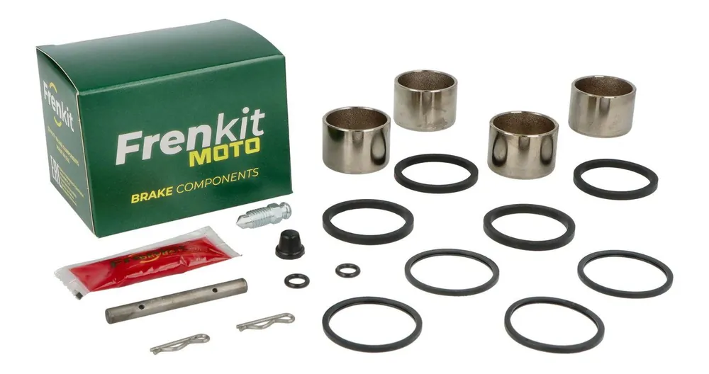 Nowy FRENKIT MOTO 2026/05 ZESTAW NAPRAWCZY ZACISKU HAMULCOWEGO (KOMPLETNY / SUPERKIT) NISSIN (TŁOCZEK FI 27 / 30MM) PRZÓD YAMAHA BT 1100 BULLDOG ‘02-‘07, FZ1 FAZER ‘06-‘13, FZ6 FAZER / S2 ‘03-‘10, MT-09 ‘13-‘22, T-MAX 500 ‘07-‘10