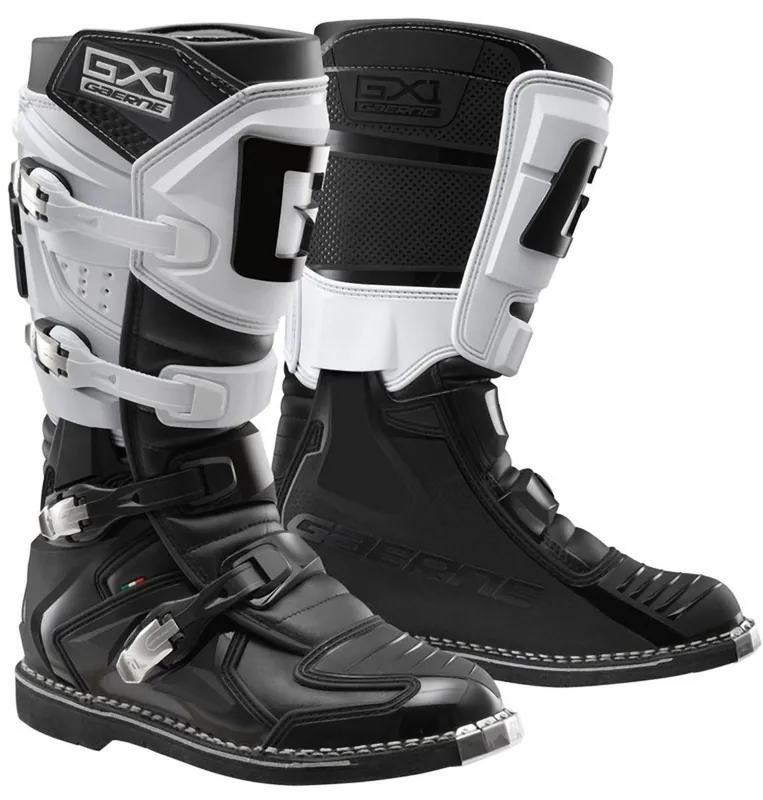 Nie przegap GAERNE BUTY CROSS/ENDURO MODEL GX-1 GOODYEAR BLACK/WHITE KOLOR CZARNY/BIAŁY ROZMIAR 44