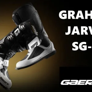 Rabat WYPRZEDAŻ GAERNE BUTY CROSS/ENDURO MODEL SG-12 GRAHAM JARVIS LIMITED EDITION KOLOR CZARNY/BIAŁY ROZMIAR 45