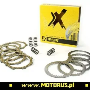 Zniżka ProX Komplet Tarcz Sprzęgła (Cierne, Przekładki) HONDA CR250 86-96