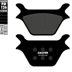Dostępne od ręki GALFER KLOCKI HAMULCOWE KH200 PÓŁMETALICZNE HARLEY DAVIDSON (OFERTA SPECJALNA) WYPRZEDAŻ