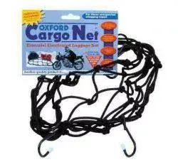 OXFORD OF127 OX663 CARGO NET siatka pająk z 6 haczykami czarna 30x30cm Wybór klientów
