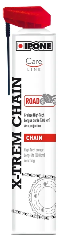 Hit sprzedaży IPONE SPRAY CHAIN 750ML X-TREM ROAD smar do łańcuchów (CARELINE) (AKC) (12)