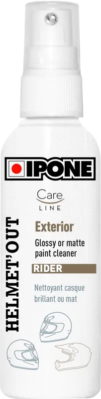 Obniżka ceny IPONE HELMET OUT CLEANER 100ML SPRAY DO CZYSZCZENIA SKORUPY KASKU (CARELINE) (12)